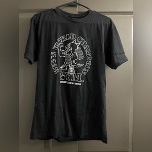 Bev’s world champion gym shirt red